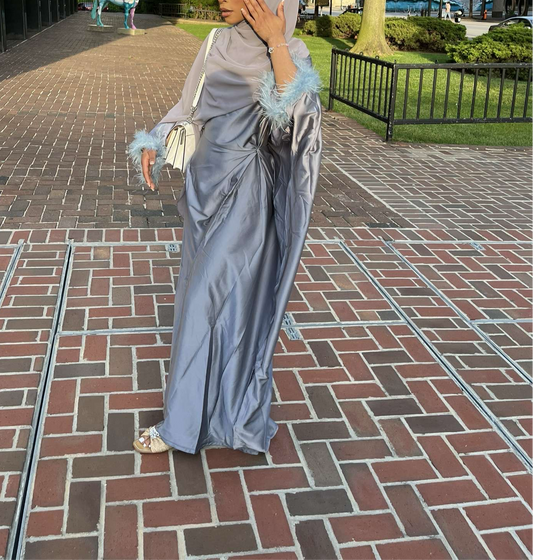 Aliya Feather Dress