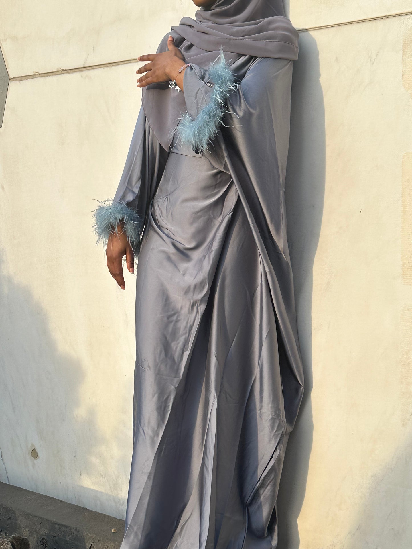 Aliya Feather Dress